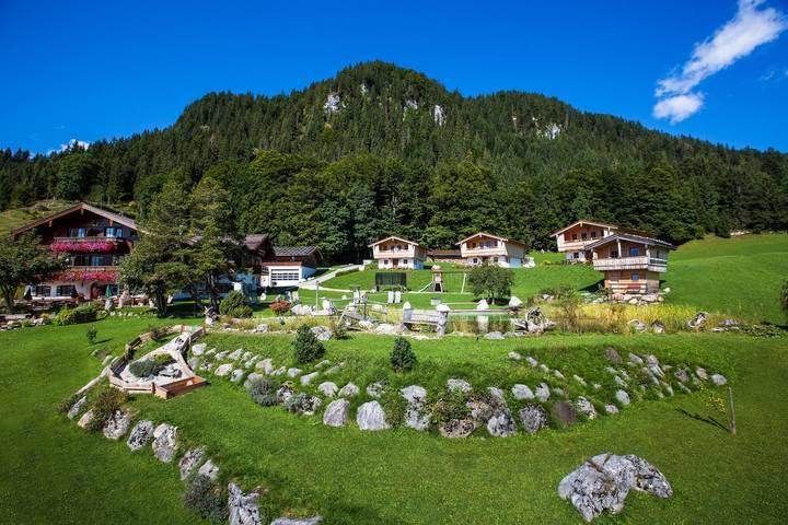 Pension für 2 Personen, mit Balkon und Terrasse sowie Garten und Sauna am Königssee