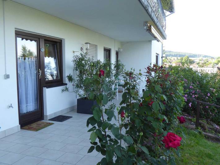 Ferienwohnung für 3 Personen, mit Terrasse und Garten sowie Ausblick, kinderfreundlich in Main-Odenwald - 3