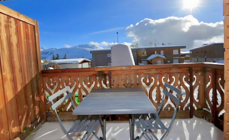 Location de vacances pour 4 personnes, avec balcon, animaux acceptés à Huez