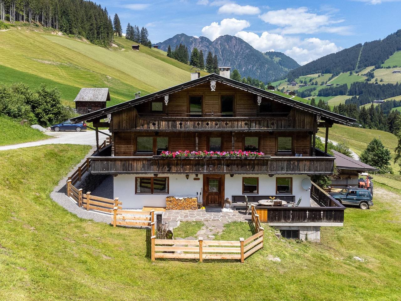 Geheel appartement, Boerderijwoning met fantastisch uitzicht in Inneralpbach, Alpbach