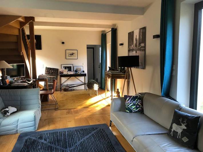 Location de vacances pour 5 personnes, avec Vue à La Ferté-Saint-Cyr