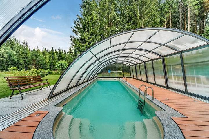 Ferienhaus für 4 Personen, mit Whirlpool und Garten sowie Pool - 1