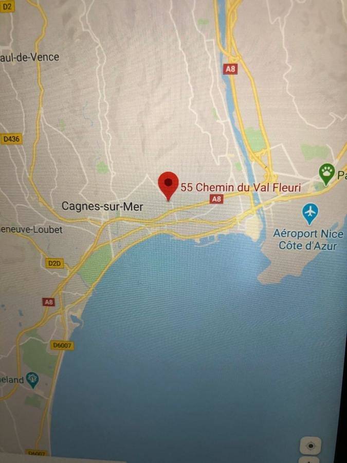 Chambre d’hôte pour 2 personnes, avec piscine et jardin ainsi que vue et terrasse à Cagnes-sur-Mer - 2