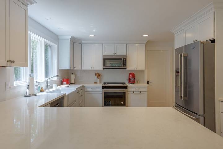 Vacation rental for 10 people, with terrace and yard in New England