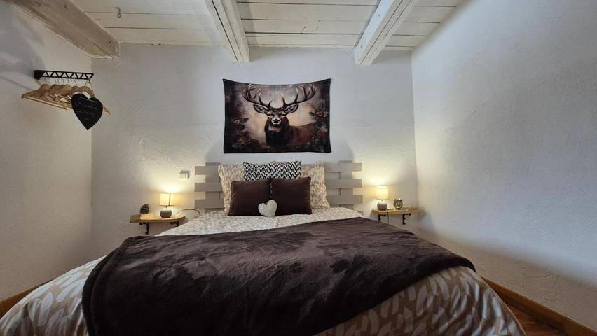 Gîte pour 6 personnes, avec vue et jardin, animaux acceptés à Roubion - 4