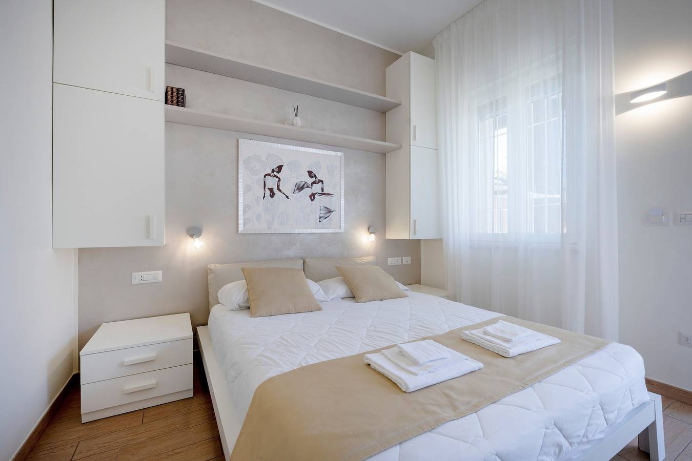 Il Fiorone - Camera 4 con giardino condiviso, Wi-Fi e aria condizionata in Torre Canne, Salento