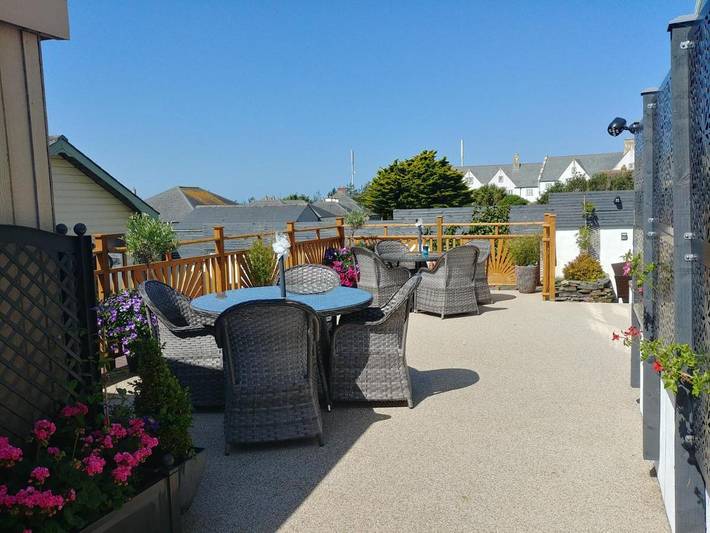 Chalet for 2 people, with view and garden in Newquay