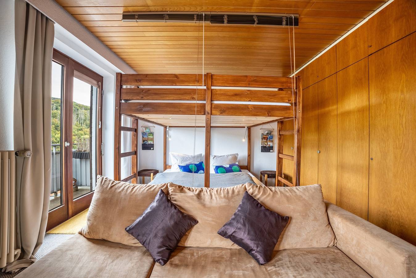 Ganze Wohnung, Ferienwohnung "Grundblick" mit Bergblick, Balkon und Wlan in Bad Grund, Harzvorland