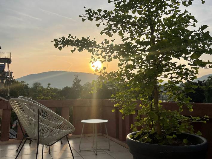 Ferienhaus für 2 Personen, mit Terrasse und Balkon/Terrasse im Odenwald - 4