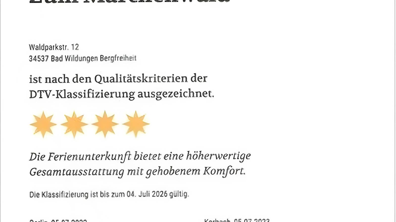 Ganze Wohnung, Große tierfreundliche 4 Sterne Ferienwohnung im Märchenwald Schneewittchendorf Bad Wildungen in Bad Wildungen, Waldecker Land