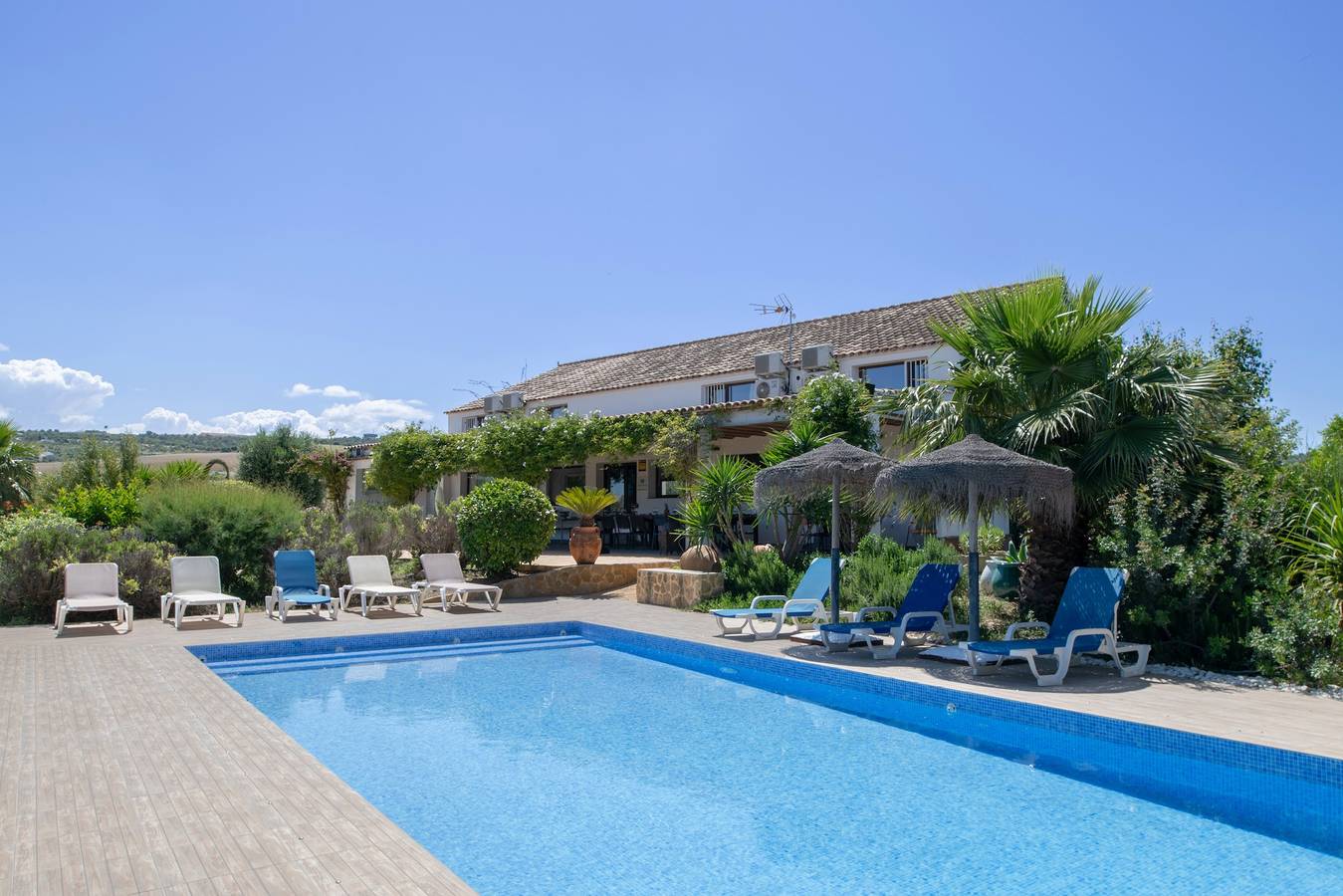 Villa Finca Encanto con vista montagna, Wi-Fi e aria condizionata in Arcos de la Frontera, Pueblos Blancos