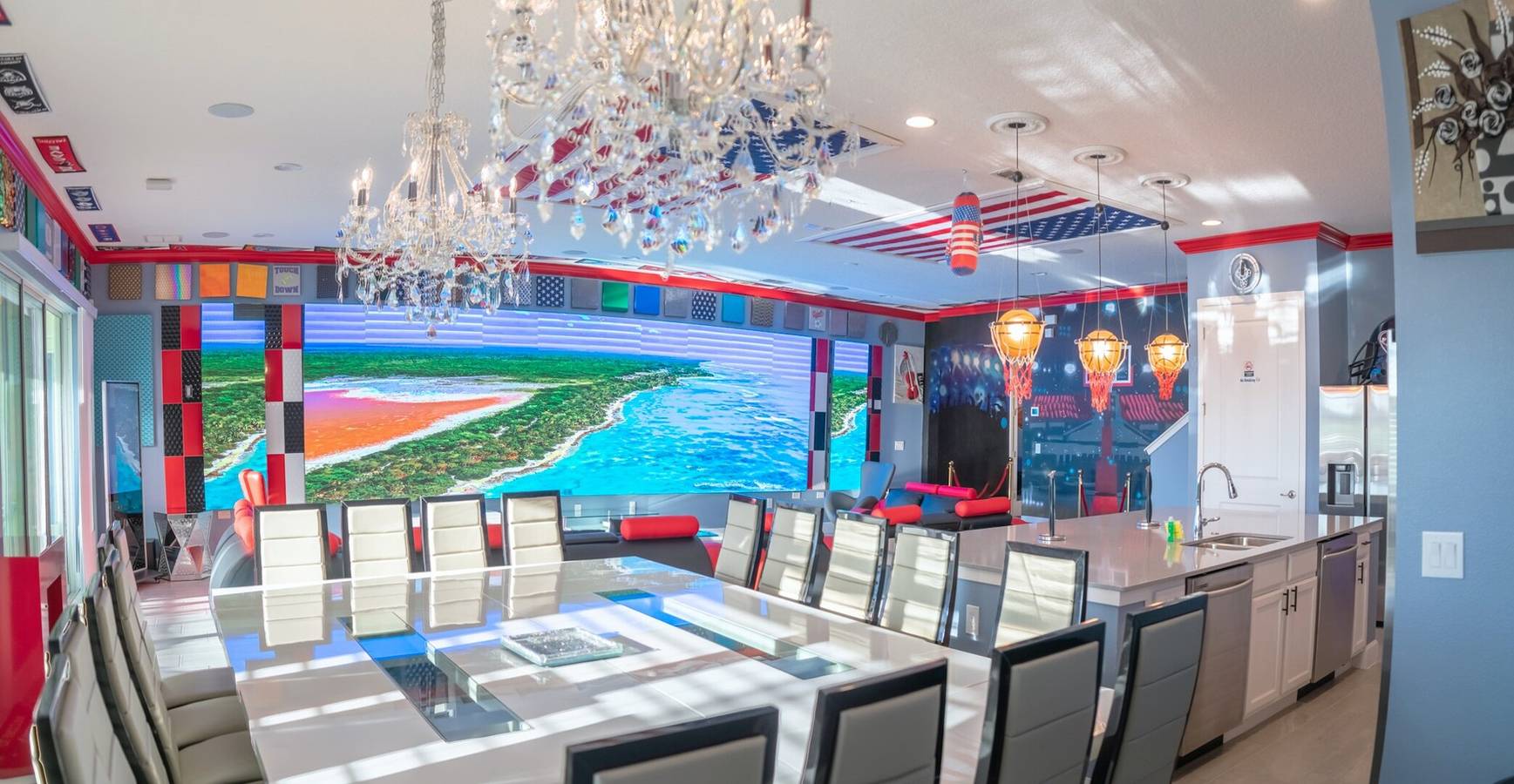 Sports Bowling Home, Orlando Mansion 6229 in Kissimmee, Osceola County