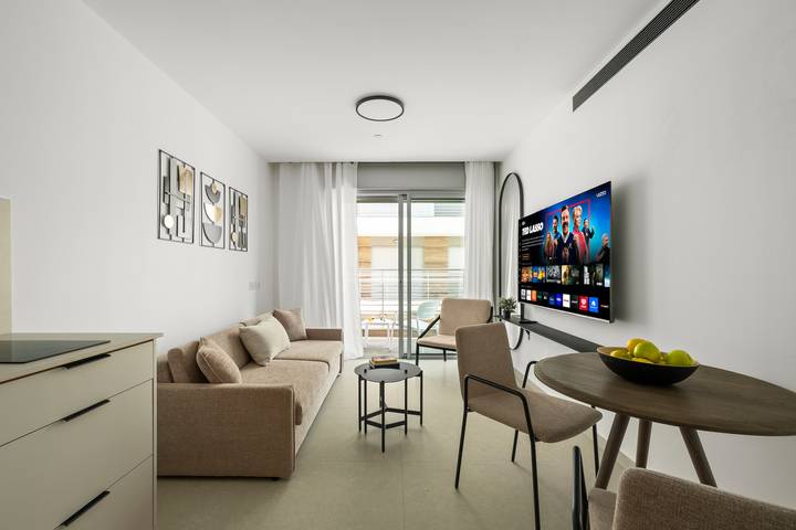 Apartamento de vacaciones para 4 personas, con balcón además de piscina y sauna - 1