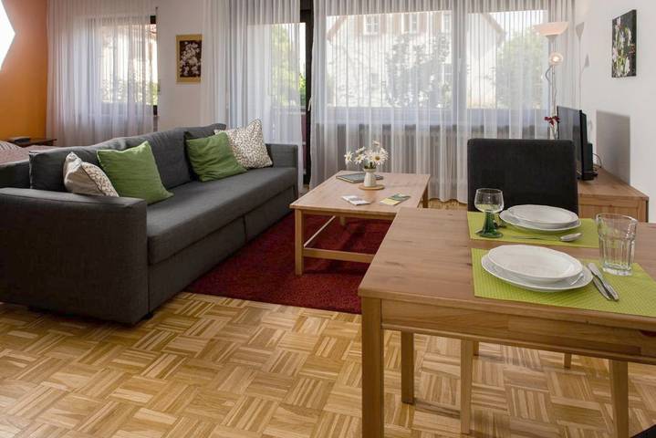 Ferienwohnung für 2 Personen, mit Balkon und Ausblick in Bad Bergzabern - 3