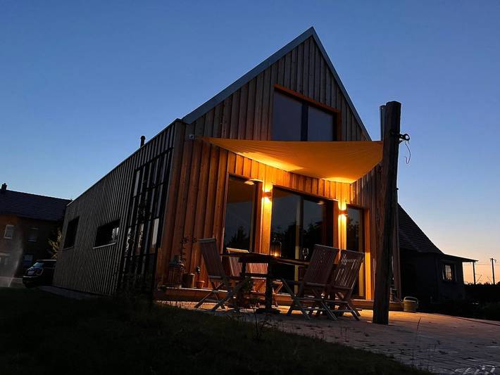 Ferienwohnung für 6 Personen, mit Garten und Terrasse am Bärwalder See