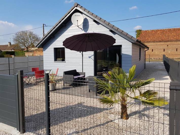 Gîte pour 4 personnes, avec jardin et vue, animaux acceptés dans Saulchoy