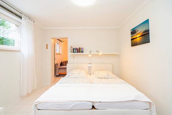 Apartamento vacacional entero, Apartamento de vacaciones para 2 personas con jardín in Plau am See, Región de Ludwigslust-Parchim