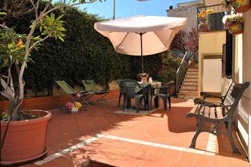 Gîte pour 5 personnes, avec jardin, animaux acceptés à Formia