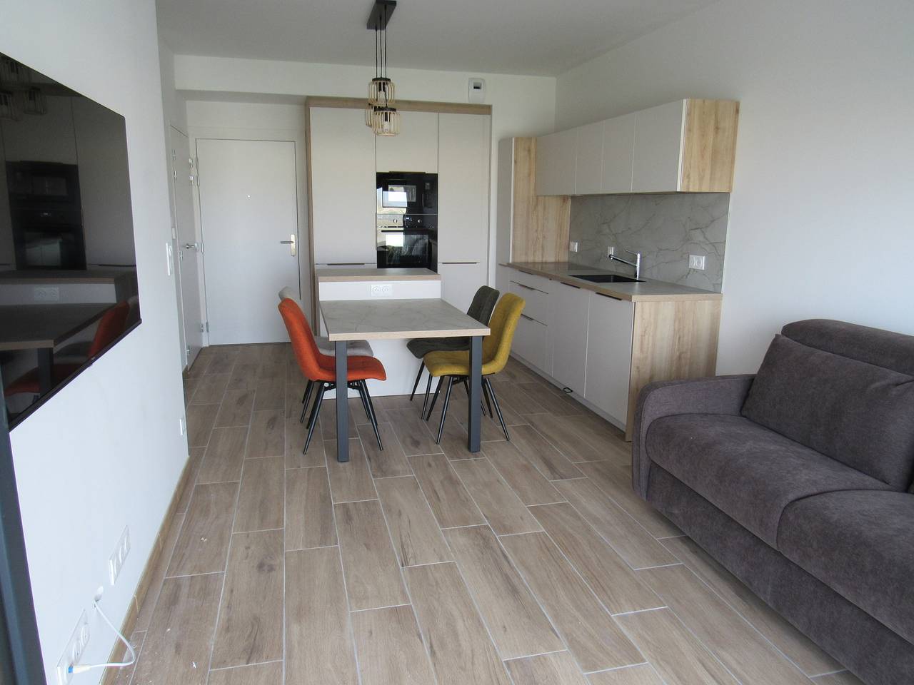 Appartement tout confort vue exceptionnelle sur port & mer in Barneville-Carteret, Côte de la Déroute