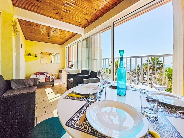 Appartement de vacances pour 6 personnes, avec balcon