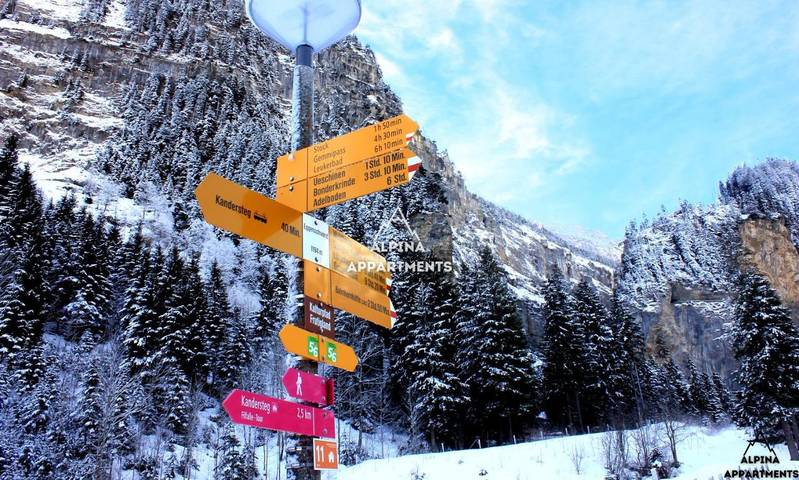 Vakantiewoning voor 3 personen, with Balkon and Terras as well as Uitzicht in Kandersteg