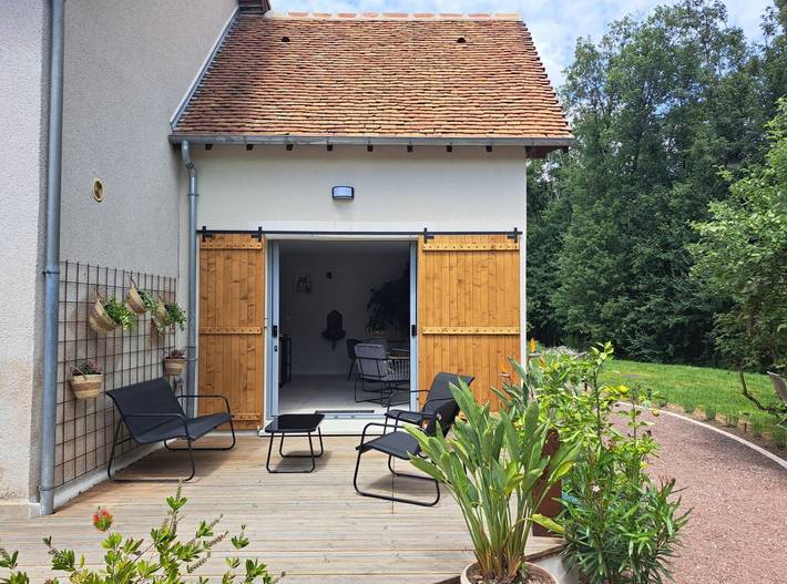 Chambre d’hôte pour 2 personnes, avec piscine et jardin, animaux acceptés dans Centre-Val de Loire - 3