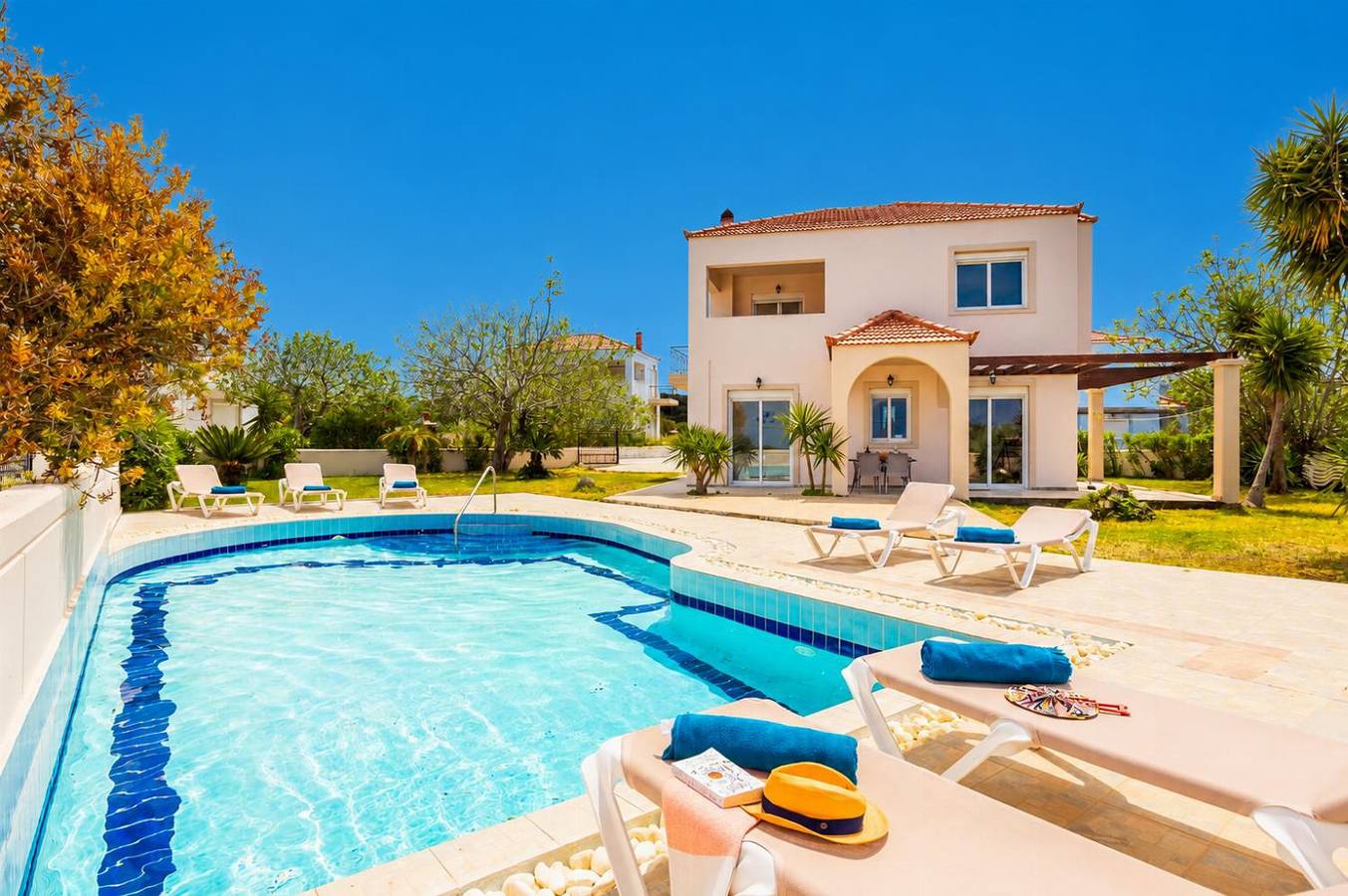 Villa pour 6 personnes avec terrasse in Fanes, Rhodes