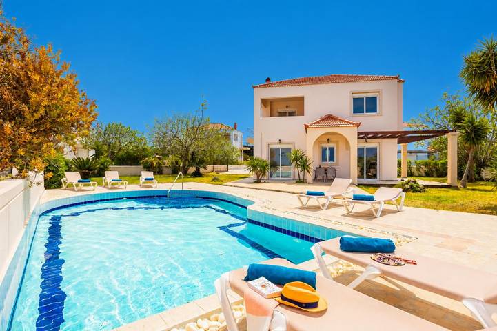Villa pour 6 personnes, avec Balcon et Terrasse dans Rhodes