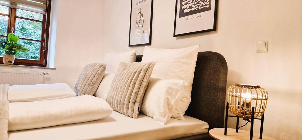 Ferienwohnung für 3 Personen, mit Terrasse und Sauna in Schwandorf