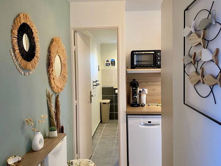 Ganzes Studio, Gemütliches Studio mit Terrasse in Mèze - Privatparkplatz in Mèze, Mittelmeerküste (Frankreich)