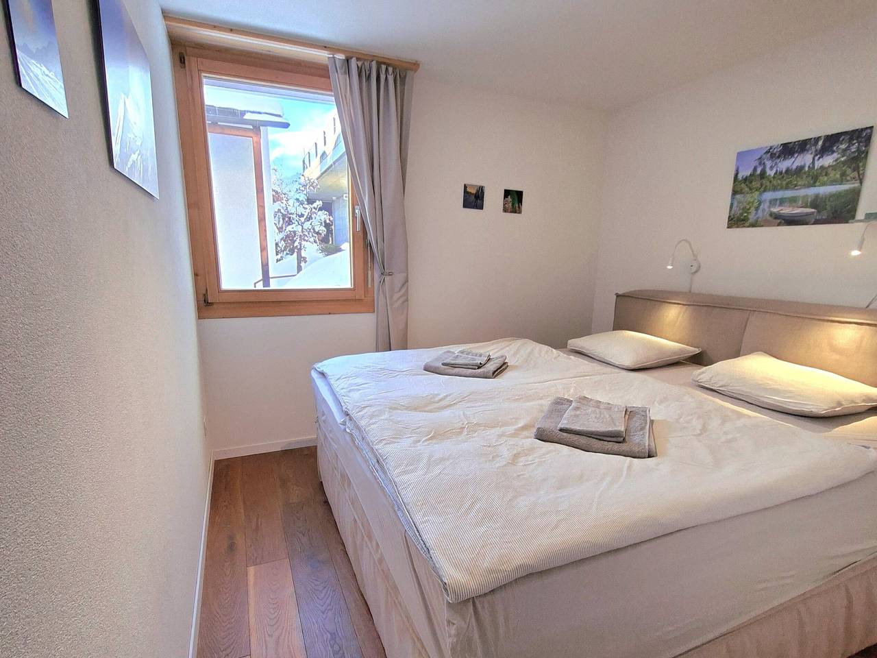 Apartamento vacacional entero, Fewo Cordial im Casa Erizun - 3.5 Zimmer Ferienwohnung mit Bad/Wc, 60 m2 für max. 4 Personen + 1 Baby in Flims-Dorf, Flims