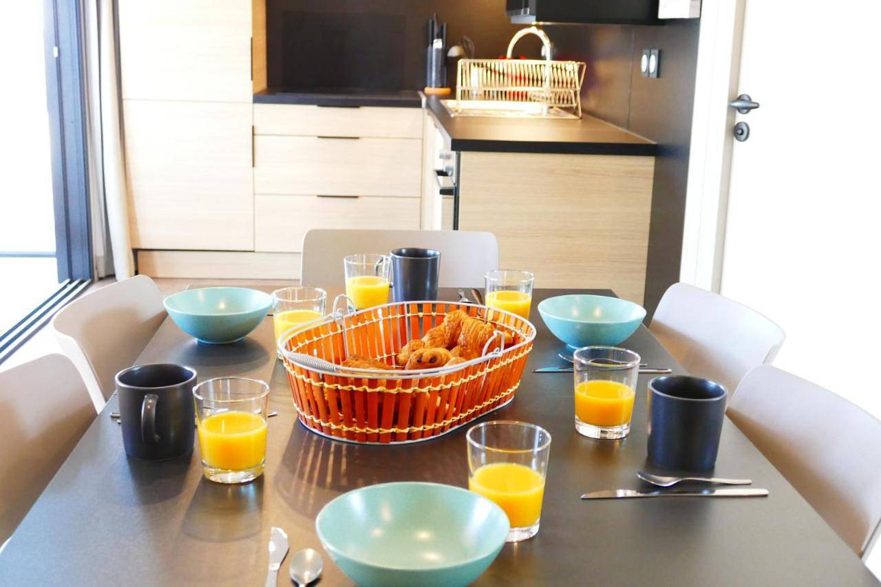 Escales Voyages Cottage des Dunes - Chalet de 49m2 climatisé - 6 personnes in Jullouville, Côte de la Déroute