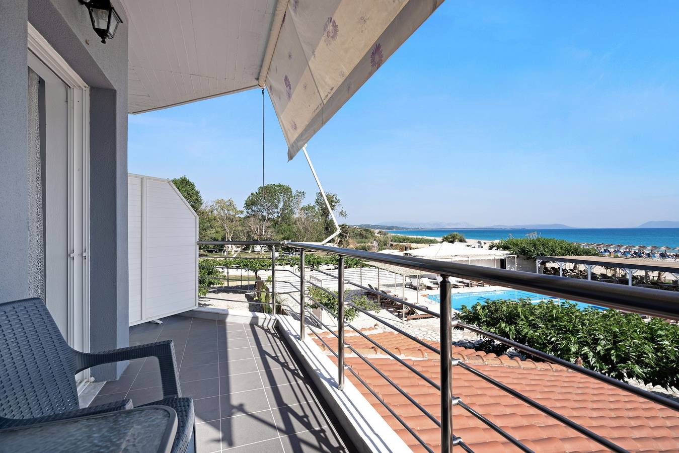 Ganzes Studio, Studio-Apartment 'Iguana 3' mit Meerblick, Wlan und Klimaanlage in Preveza Regionalbezirk