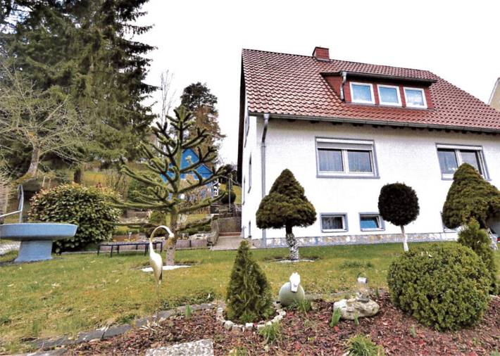 Ferienwohnung für 3 Personen, mit Garten