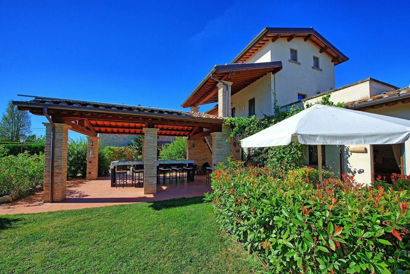 Villa für 16 Personen mit Terrasse in Citerna, Valtiberina