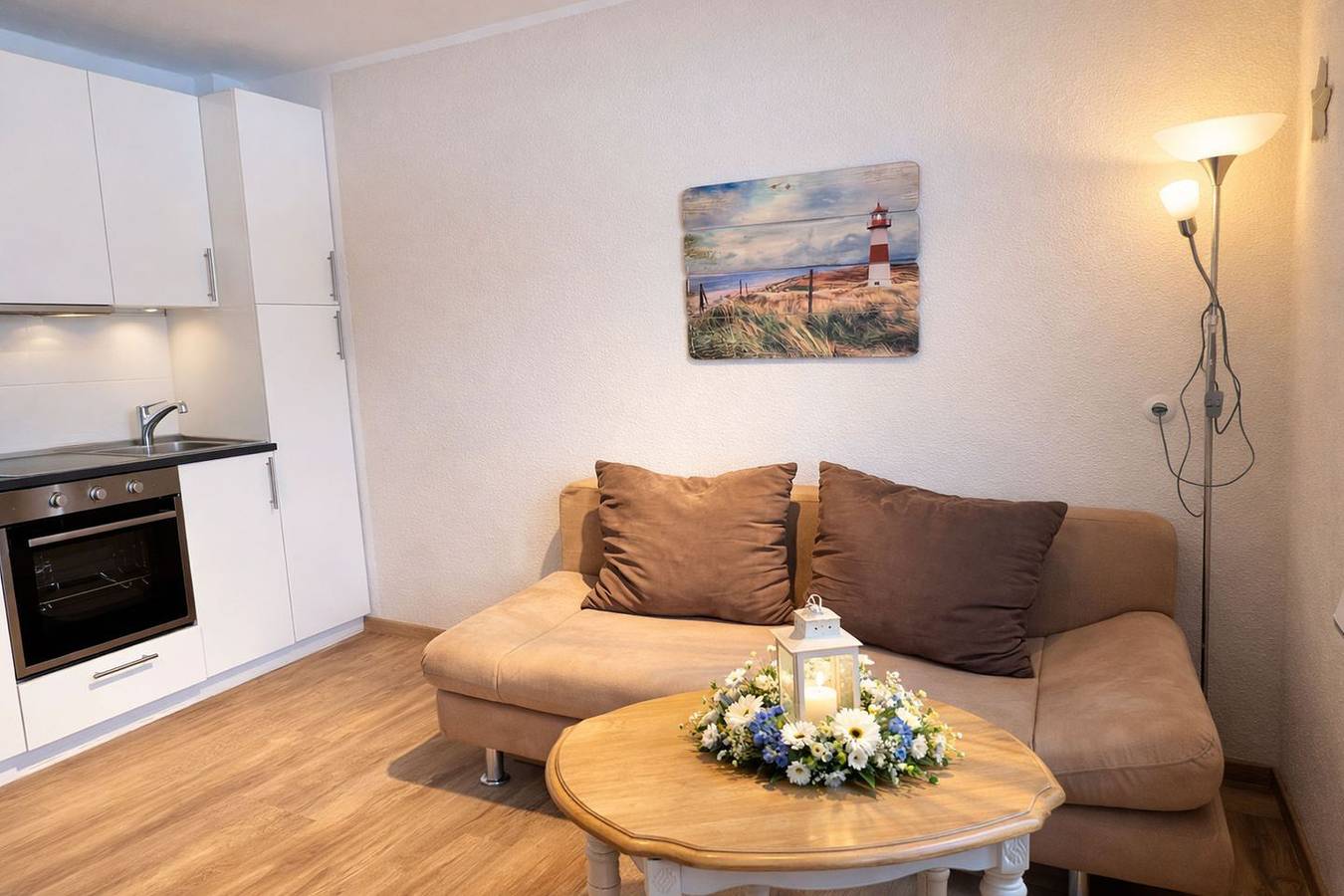 Ganze Wohnung, Ferienwohnung Seestern in Schillig: Komfortabler Aufenthalt nahe Sandstrand in Schillig Strand, Wangerland