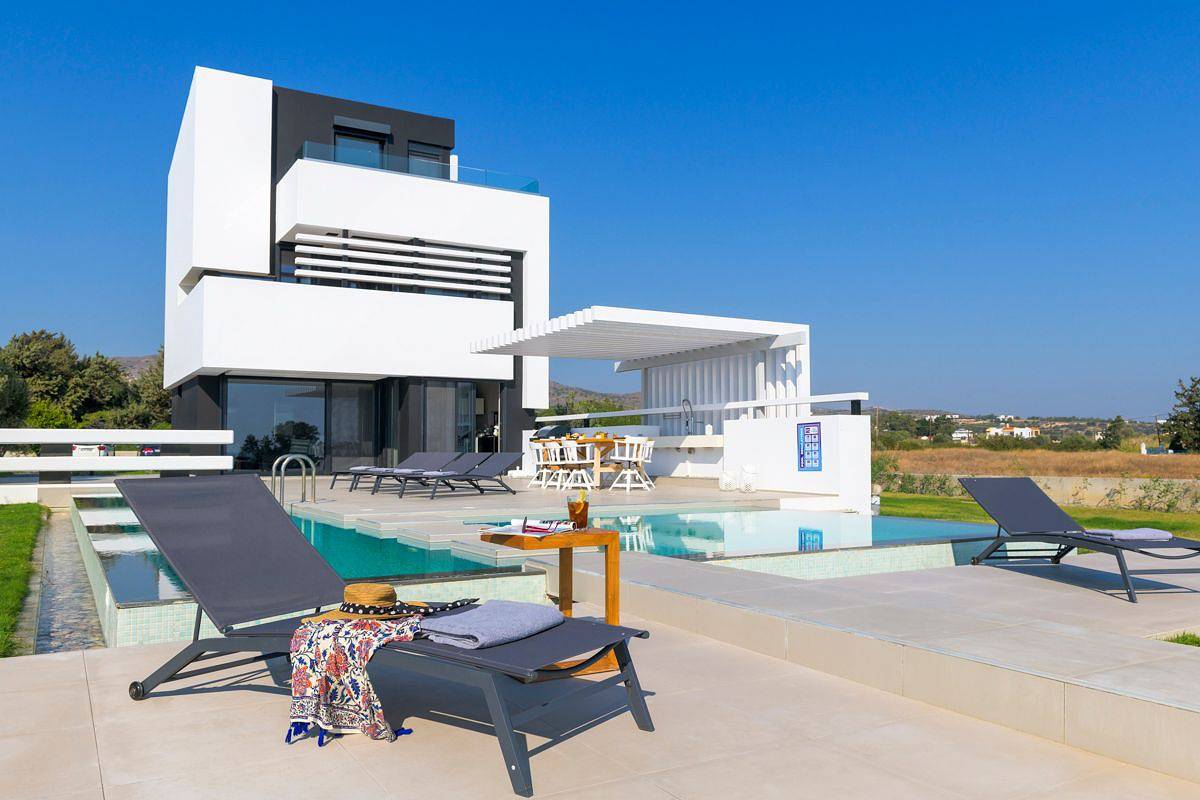 Vacation Rental for 8 Guests in Rhodes, Dodecanese