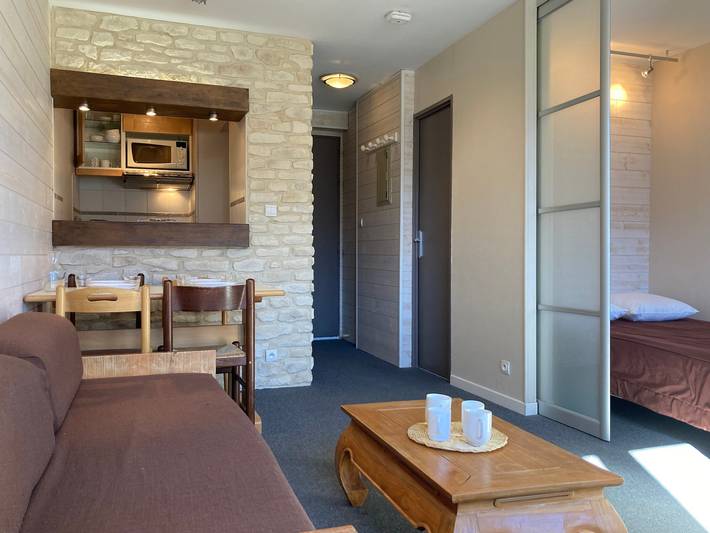 Appartement de vacances pour 4 personnes, avec balcon à Avoriaz