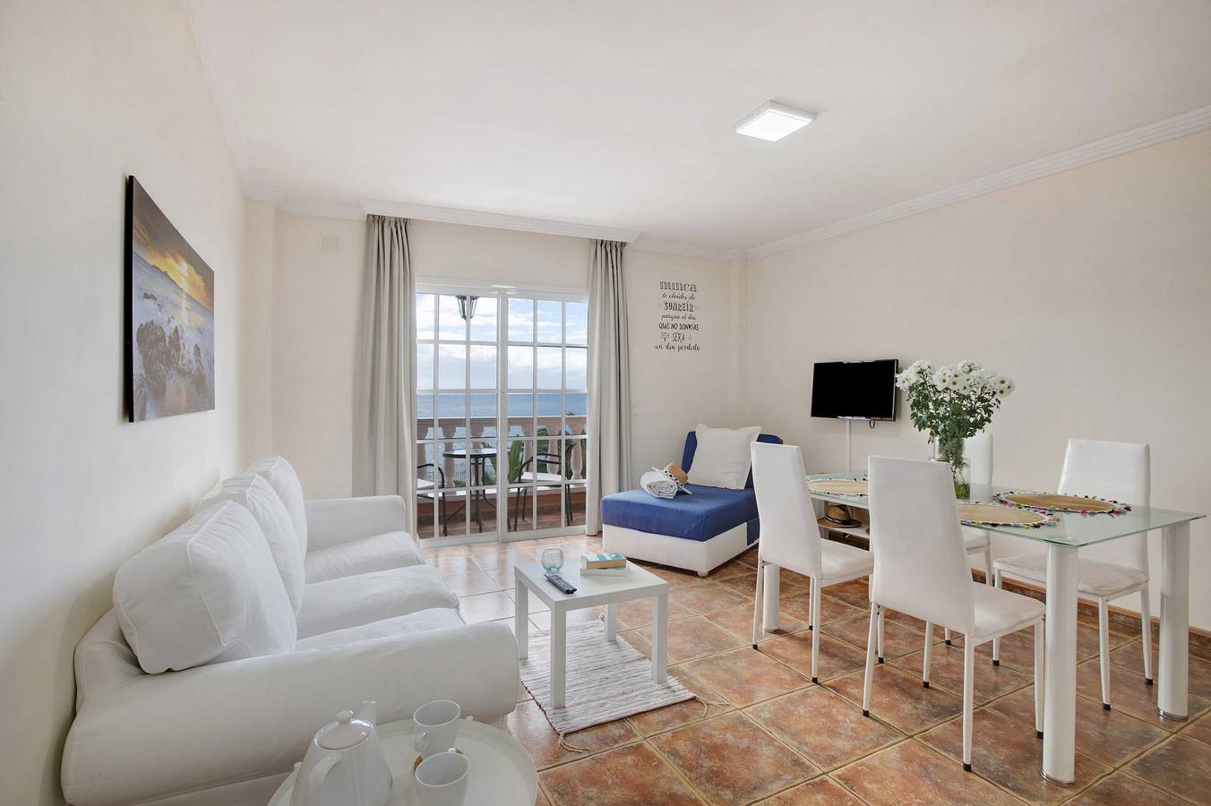 Appartement entier, Appartement de vacances confortable "Apartamento Carla 2A" à Playa San Juan avec vue sur mer in Playa San Juan, Guía de Isora