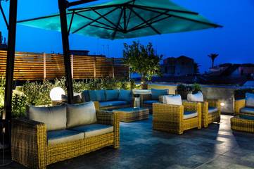 Chambre d’hôte pour 3 personnes, avec terrasse ainsi que piscine et vue, animaux acceptés à Milazzo