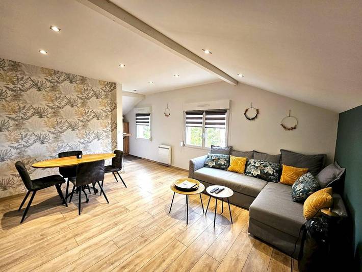 Location de vacances pour 2 personnes, avec sauna et jardin dans Réservoir de Bouzey