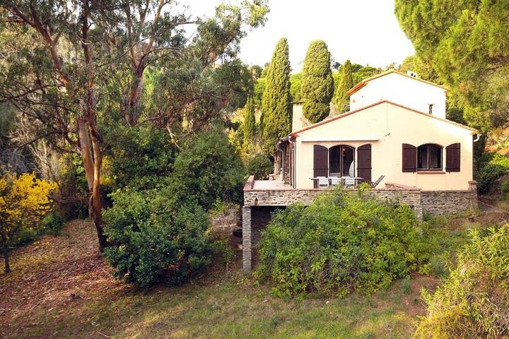 Villa pour 10 personnes, avec piscine ainsi que vue et jardin, animaux acceptés à Collioure - 3