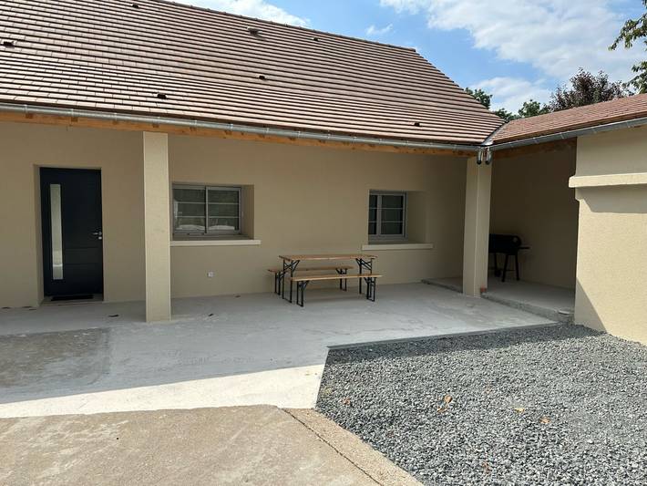 Gîte pour 8 personnes, avec jardin