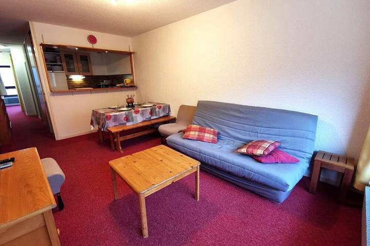 Chalet pour 6 personnes, avec balcon dans Les 7 Laux