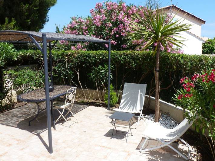 Gîte pour 2 personnes, avec jardin à Gruissan