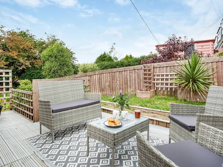 Cottage for 4 people, with garden in Cornwall