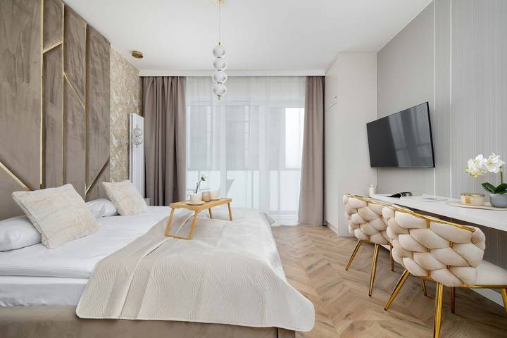 Gîte pour 2 personnes, avec terrasse, animaux acceptés à Katowice