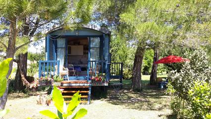Gîte pour 3 personnes, avec jardin ainsi que terrasse et piscine dans le Vaucluse