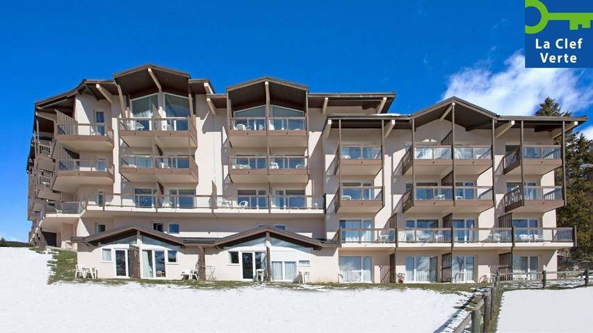 Appart’hôtel pour 4 personnes, avec balcon