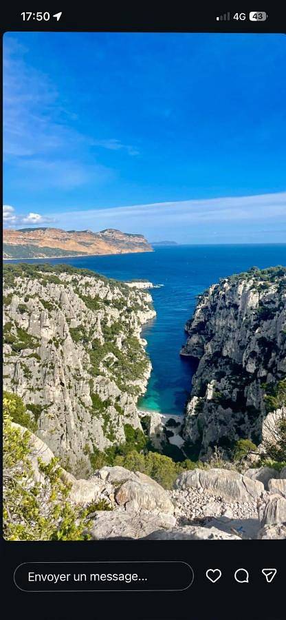 Chambre d’hôte pour 2 personnes, avec terrasse et vue à Cassis - 2